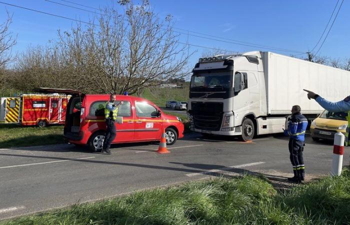 Incidente mortale: a seguito di uno scontro con un camion, muore una donna di Lotoise, suo marito, tra la vita e la morte, è stato trasportato in aereo dai servizi di emergenza