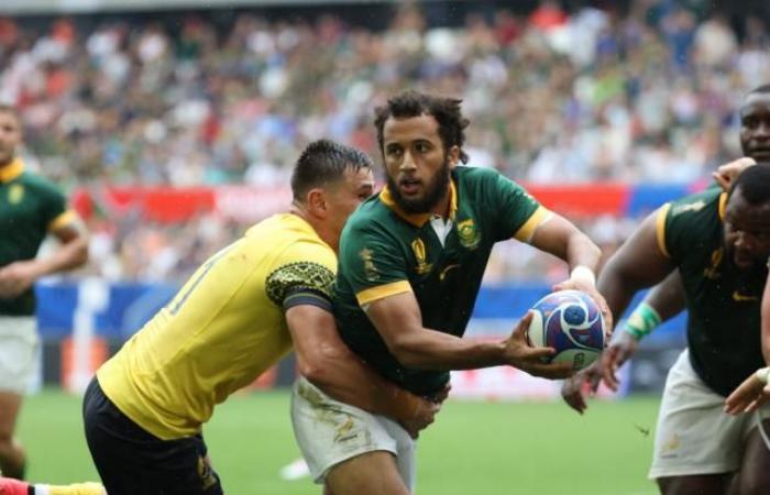 Gli Springboks con un quindici rimodellato per affrontare la Scozia