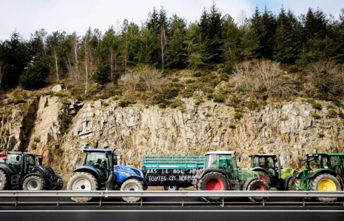 A Corrèze, la rabbia agricola agli albori