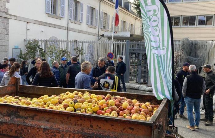 Il prefetto delle Hautes-Alpes ha ascoltato gli arboricoltori e ha dato loro soddisfazione