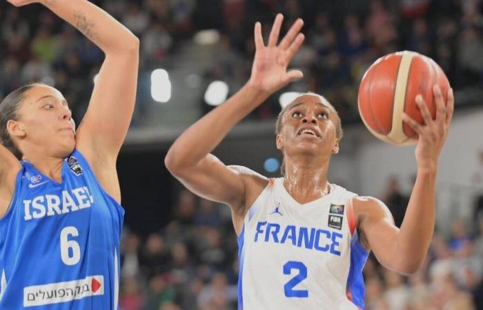 Alla partita di basket Francia-Israele a Caen, ogni canestro francese ha fruttato 30 euro