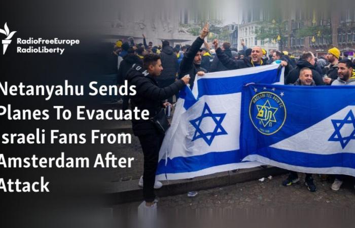 Netanyahu invia aerei per evacuare i tifosi israeliani da Amsterdam dopo l’attacco