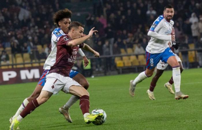 “Non potevamo fare di meglio” reagisce Nicolas Seube dopo la frustrante sconfitta contro il Metz in Ligue 2