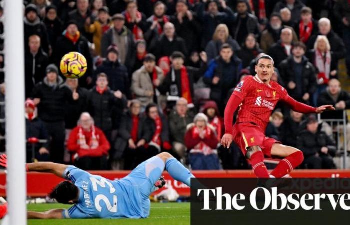 Il Liverpool si porta a cinque punti di vantaggio dopo che Núñez e Salah affondano l’Aston Villa | Premier League