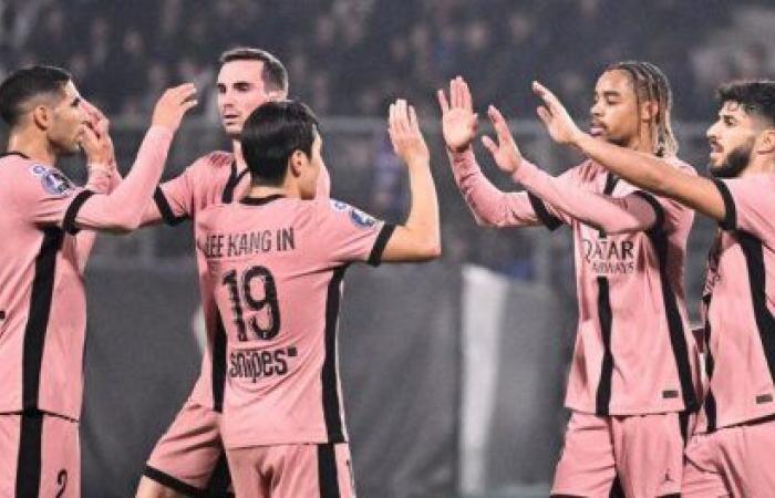 Il PSG vince ampiamente ad Angers