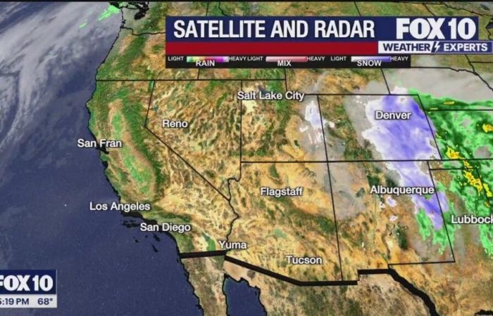 Previsioni meteo per l'Arizona: le condizioni asciutte persisteranno con l'aumento delle temperature questo fine settimana