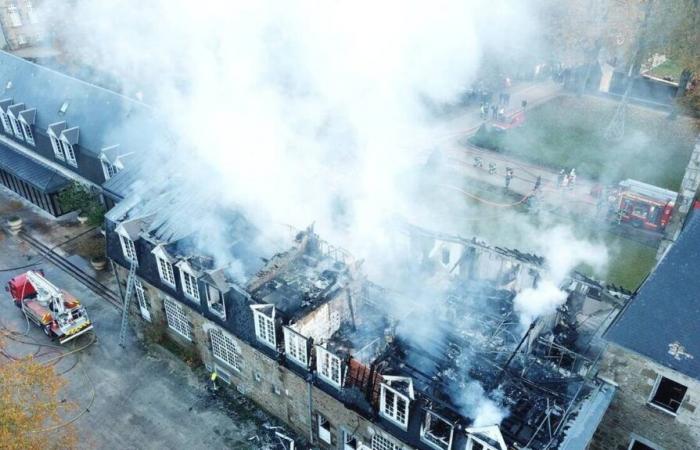 NELLE IMMAGINI. Cinque anni dopo l'incendio del municipio di Flers: scopri foto inedite