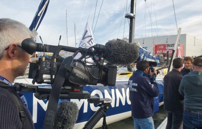 “Non vedo l’ora che arrivi l’ignoto”: impazienza ed eccitazione alla vigilia della partenza del Vendée Globe per il bretone Benjamin Ferré