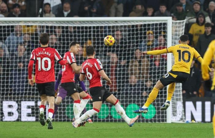 I lupi battono il record del club e pongono fine alla brutale siccità della Premier League con la vittoria sul Southampton