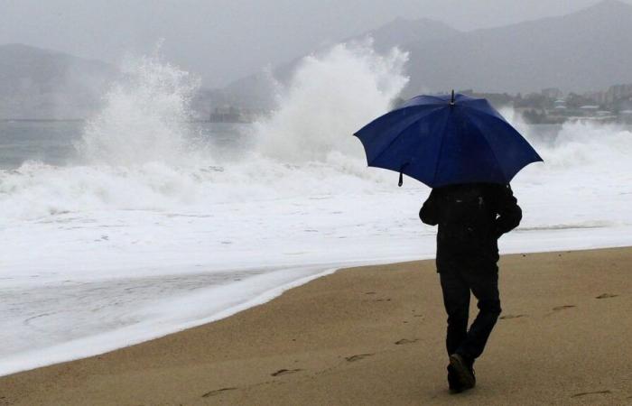 L'Alta Corsica è stata posta in vigilanza arancione “pioggia” dalle 14:00.