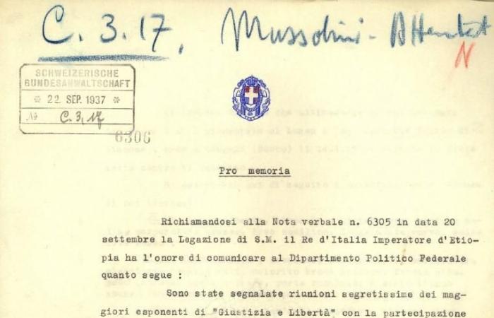 Quando la Svizzera diede la caccia agli “assassini” di Mussolini