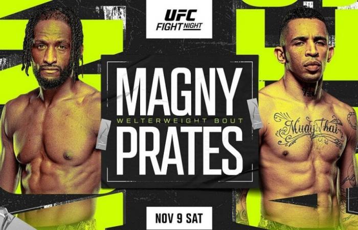 UFC Vegas 100 – Magny vs. Prates: Tutti i risultati