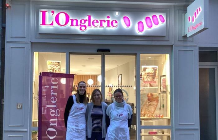 Morinne prende le redini del salone di bellezza L’Onglerie ®, nel centro di Cherbourg