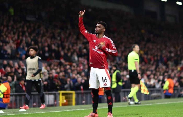 Amad Diallo forza il check del Manchester United