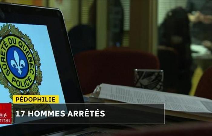 Sfruttamento sessuale dei bambini su Internet: 17 arresti in Quebec