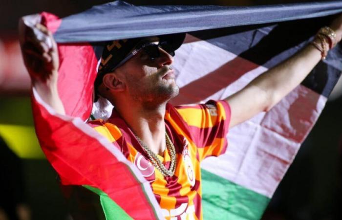 A causa degli eventi di Amsterdam… Israele chiede di punire la star marocchina Hakim Ziyech