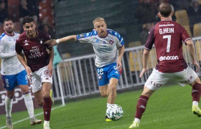 Ligue 2 (J13): l’SM Caen perde contro il Metz per mancanza di efficienza (1-0)