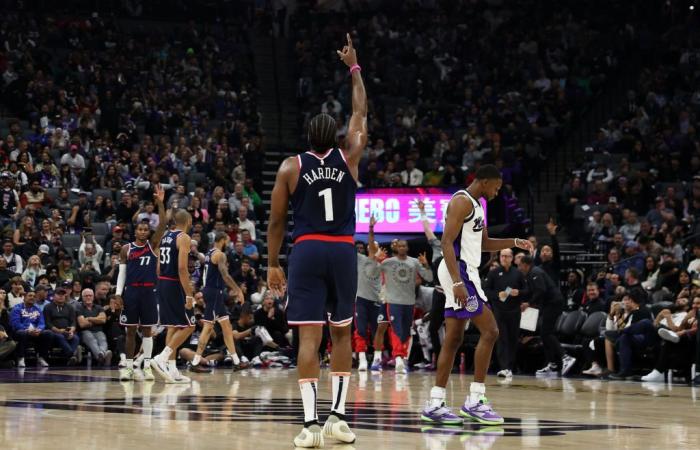 Harden, i Clippers bloccano l'attacco dei Sacramento Kings