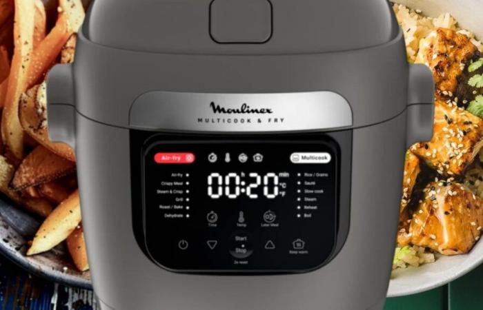 Moulinex lancia una straordinaria friggitrice multicooker