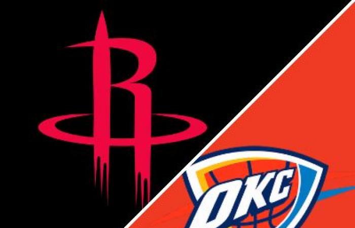 Thunder 126-107 Rockets (8 novembre 2024) Riepilogo del gioco