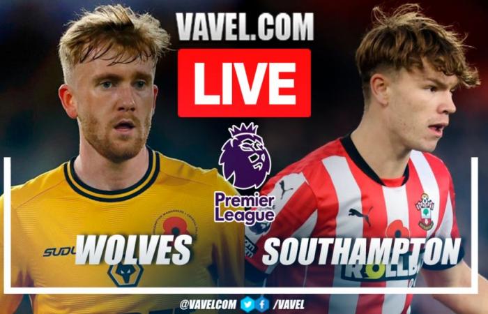 Aggiornamenti del punteggio LIVE Wolverhampton vs Southampton (1-0) | 9 novembre 2024