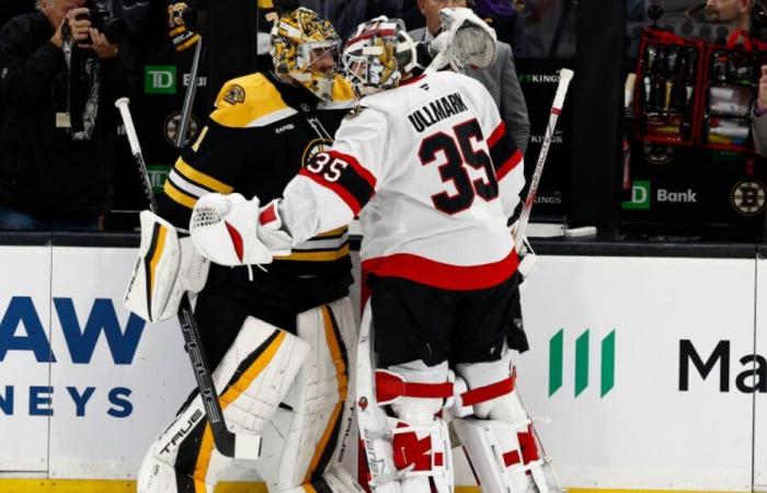 Senatori: Linus Ullmark vince la riunione contro Jeremy Swayman a Boston