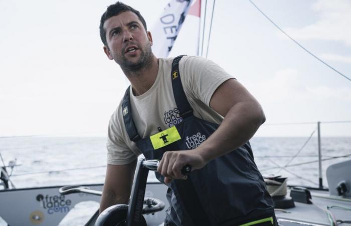 come lo skipper della Côtes-d'Armor Guirec Soudée pianifica la partenza