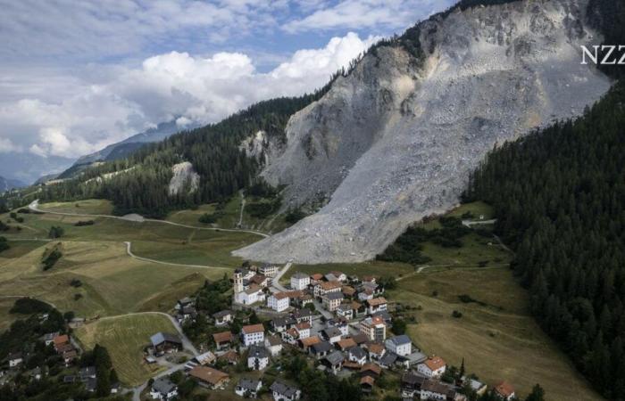 Il villaggio grigionese di Brienz si prepara nuovamente all’evacuazione