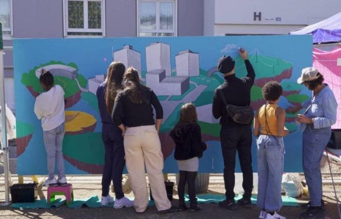 “È giorno e notte…” In quattro anni, questo quartiere di La Roche-sur-Yon è diventato colorato