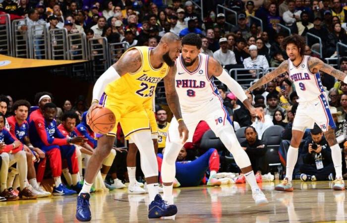 3 osservazioni dopo che i Sixers hanno perso contro i Lakers, finiscono la trasferta sulla West Coast senza vittorie