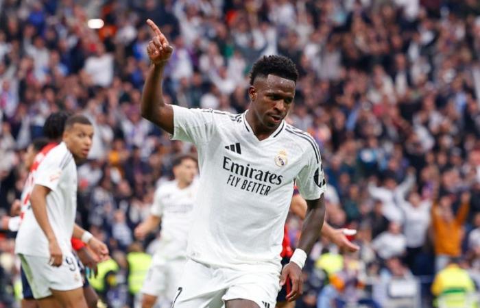 L’eroe della tripletta Vinicius Junior guida il Real Madrid alla tanto necessaria vittoria della Liga contro l’Osasuna