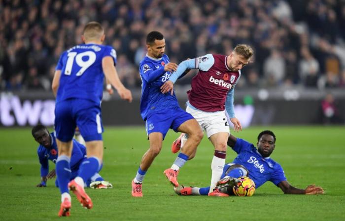 Valutazioni dei giocatori del West Ham contro l’Everton; La responsabilità 4/10 deve essere ridotta, la stella 8,5/10 illumina una giornata uggiosa