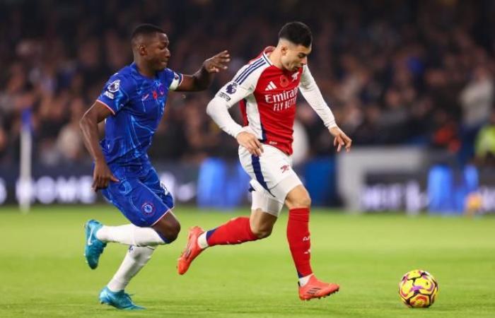 Tenuto sotto controllo dal Chelsea, l’Arsenal non avanza più in Premier League