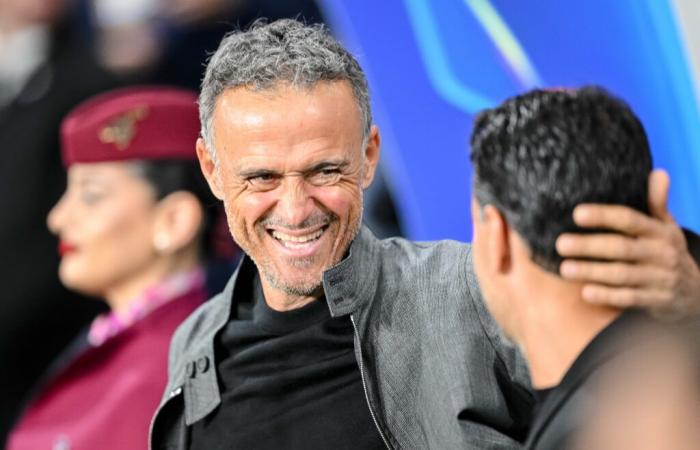 PSG: Uno schiocco chiama Luis Enrique in diretta