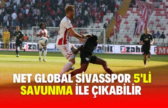 Net Global Sivasspor potrebbe uscire con una difesa a 5