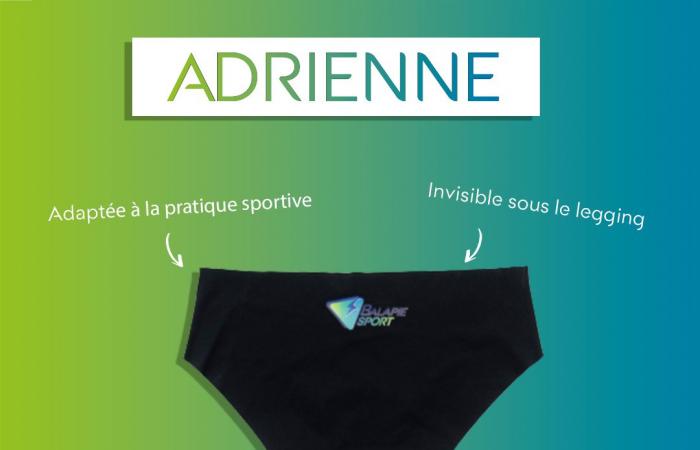 Adrienne, i pantaloni sportivi antigoccia nati a Meursault: quando due sorelle affrontano il disagio con stile e umorismo!