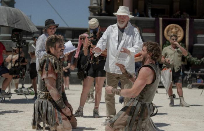 La star di Gladiator II elogia le impareggiabili capacità stilistiche di Ridley Scott