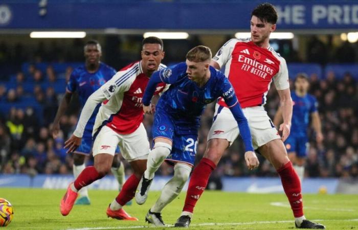 pareggio contestato tra Chelsea e Arsenal