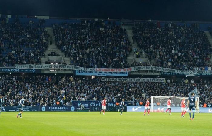 cori omofobi sentiti allo stadio Océane, la partita interrotta brevemente