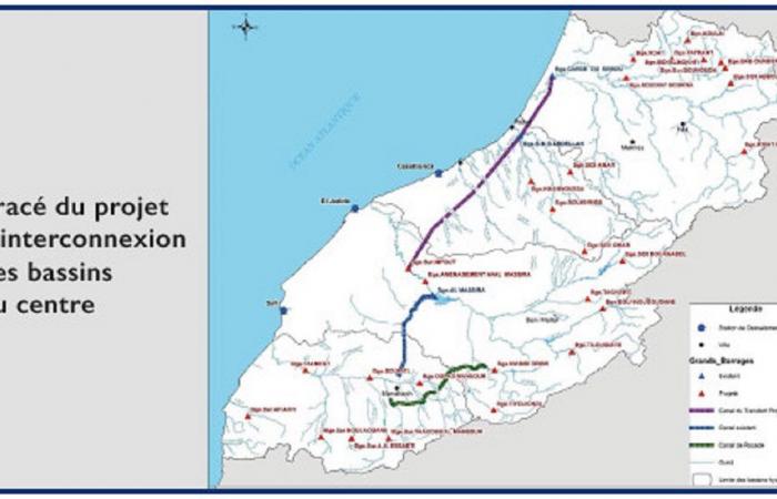 Le autostrade acquatiche del Marocco hanno trasportato quasi 500 milioni di metri cubi in un anno