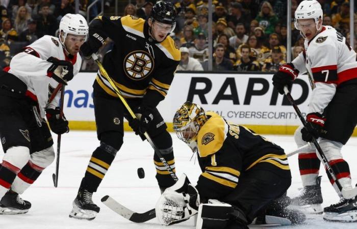 Riepilogo: i Bruins scendono ai Senators, 3-2, in OT dopo un terzo poco brillante