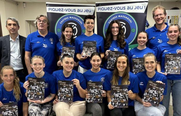 Calendario 2025 dei Castres Hornets: il “girl power” al servizio del club