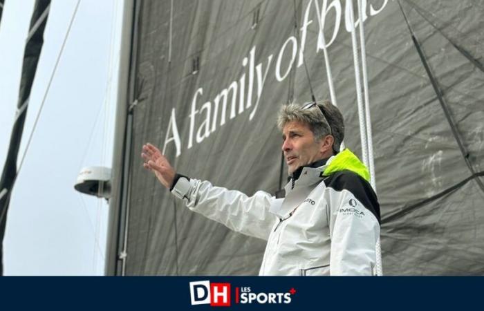 Vendée Globe: enorme emozione per lo skipper belga Denis Van Weynbergh durante la discesa del canale delle Sables d’Olonne