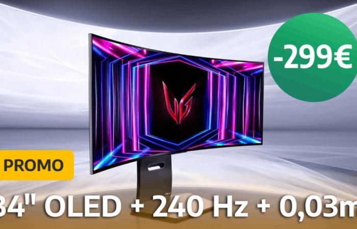 Il Black Friday si avvicina ma l'eccellente schermo OLED per PC gaming LG 34GS95QE è già in offerta!