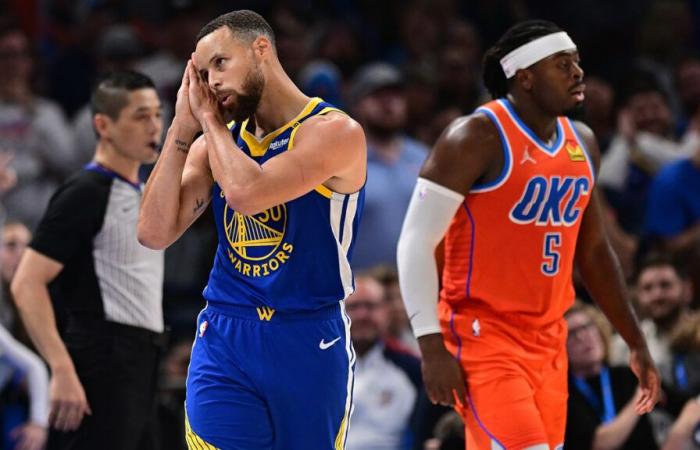 Steph Curry lancia “night night” per coronare l'enorme vittoria dei Warriors sui Thunder – NBC Sports Bay Area e California