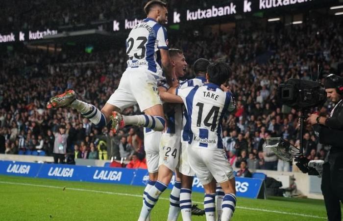 Monitoraggio live della partita della 13a giornata di campionato tra Real Sociedad e Barcellona ad Anoeta