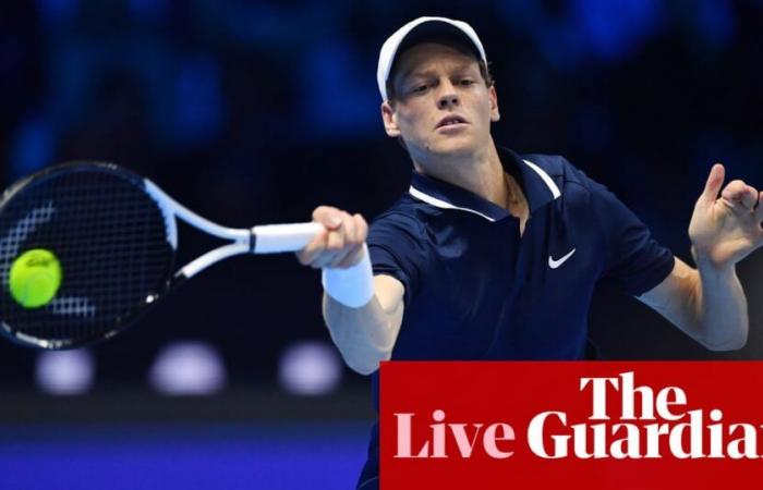 Jannik Sinner contro Alex de Minaur: tennis della fase a gironi delle ATP Finals – live | Finali ATP