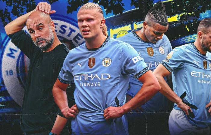 Erling Haaland fa cilecca, i difensori cadono come mosche e il centrocampo è spalancato: il Manchester City è davvero in un “posto oscuro” mentre Pep Guardiola affronta la sfida più difficile mai vista