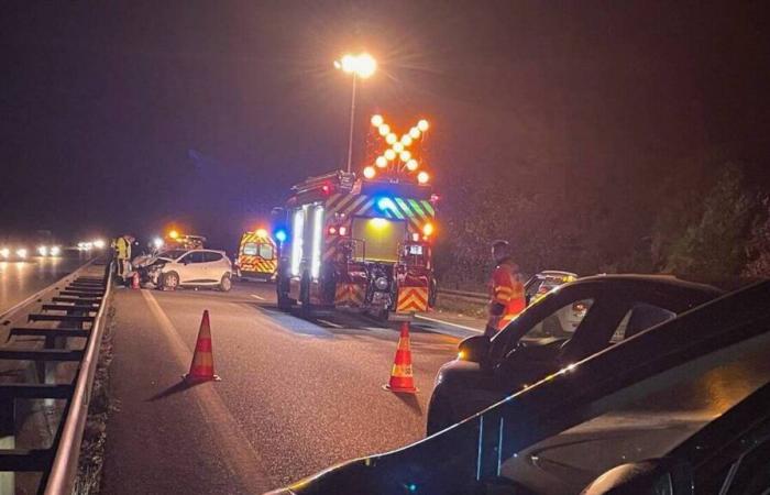 Una donna incinta in arresto respiratorio dopo un incidente sulla RN 165 tra Vannes e Lorient