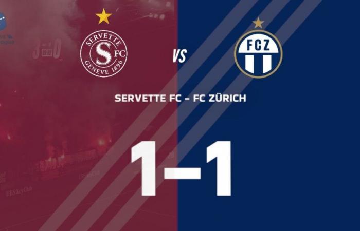 Servette e Zurigo si neutralizzano a vicenda dopo un’ottima partita – Les Enfants du Servette